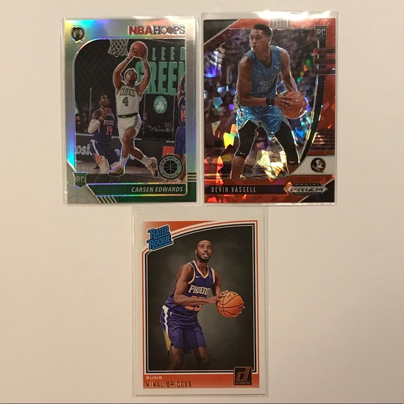 Panini NBA Rookie Basketball Card Lot (9) Prizm - Picture 2 of 6